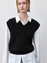 (BL-4304)ESSENTIAL SIMPLE COTTON SHIRT