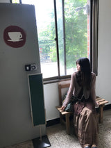 プルーレイヤードワンピース