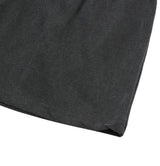 SLAP PIGMENT WASHING METAL LOGO DENIM SET UP SHORTS (2COLOR)