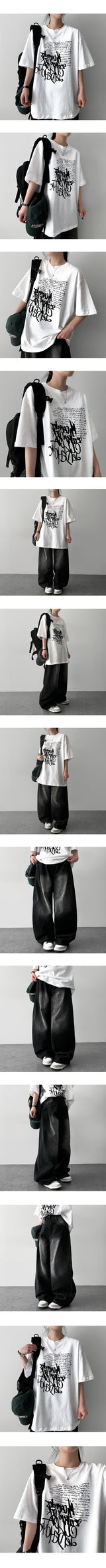 Tor oversized-fit short-sleeved T-shirt