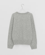 Husit Color Wool V-Neck Knit