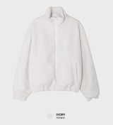  Wonderant Overfit Boucle Two-Way Padded Zip-Up