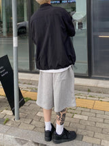 ベーシックスウェットバミューダパンツ2C