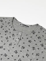 BEAR WAFFLE TEE (GREY)