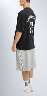 DOBLN レタリングバミューダパンツ