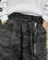 Pael Camo Cargo Bermuda Pants