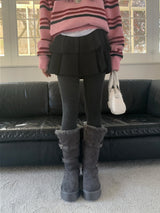 Moufee Fur-Lined Belted Long Ugg Boots