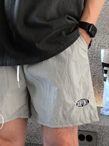 Look Graphy Patch Banding Washa Nylon Shorts