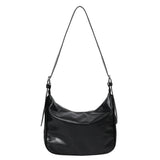 【お気に入り追加で応募】POT DOUBLE WRINKLE LEATHER SHOULDER BAG UNISEX (2COLOR) 
