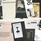 oab tone pack black / scrap sticker set