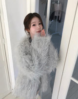 ミューブヘアリーフファーオーバーcd