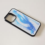 ストリームオブメモリーズ : アイフォンケース (Glass_Blue)