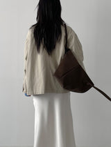 Betty Cotton Work Half Jacket