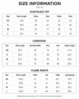レナ ストラップ トレーニング スリーピースセットアップ (set-up + cardigan + sleeveless pants)
