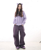 LOW-RISE SIDE POCKET PANTS