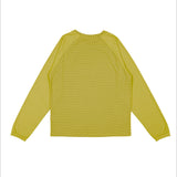 Candy Dot Raglan Tee (yellowish green)