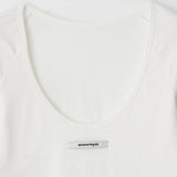 Low back crop t-shirt