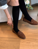Love In 1006 Gold Ball Formal Loafers 