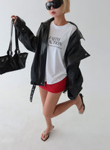 Belt set skirt pants mini skirt