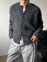 [Unisex] キャッシュモヘアクロップカーディガン(2color)