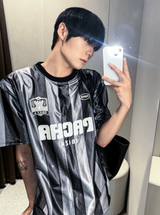 Sporty Jersey Short Sleeve Tee