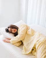 Star Pattern Pajama Set (yellow)