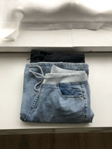 Banding bootcut denim