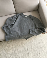 Feld Button Crop Knit
