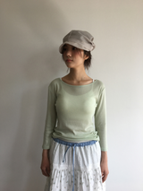 Over-banded Capri Pants (3color)