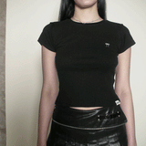 Molly Slim Tee [Black]
