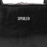 SPOILED LONG TOP – HANDLE BOX BAG | BLACK