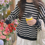 ストライプトレーニングTシャツ