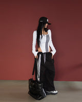 [UNISEX] アンバランストラックジョガー&ワイドパンツ
