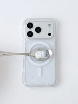 WHITE SNOW Magsafe Jellyhard Case