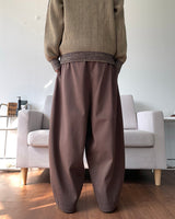 ピンタックバルーンスウェットパンツ