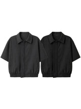 LMN Garment Half-Crop Jacket (2 colors)