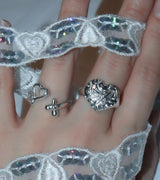 [MADE] melted volume heart ring