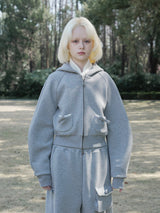 AW25 Bow Pocket Sweatshirt Jacket