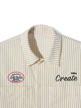 Sunkissed Stripe Patch Shirt