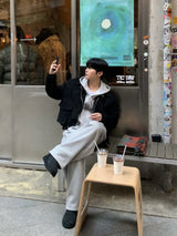(fleece ver)アンバランストレーニングパンツ