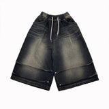 Acro Rivet Bermuda Denim