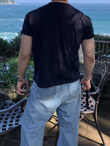 ルックアーロンバランスコットンクロップ半袖Tシャツ
