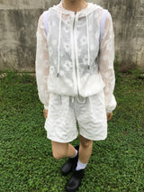 Airy Bloom Flower Zip-Up (3c)