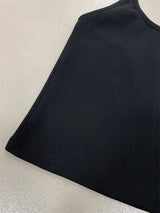 RIBBED HALTER SLEEVELESS (2COLOR)