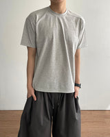 デロショルダーシームショートスリーブTシャツ