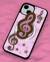 [made] Dot treble clef grip (MagSafe)