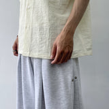 Boxy Embossed Layering Shirt