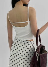 [MADE] Easy Backless Strap Sleeveless (Inbuilt Cap)