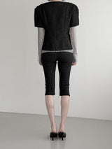 Motion Slit Capri Leggings