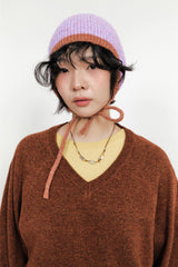 Teak Earflap Beanie (5color)
